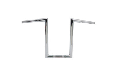 14 inch Fatty 'Z' Bar Handlebar without Indents Chrome