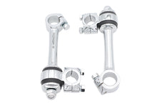 Load image into Gallery viewer, Chrome Replica 5-1/2 inch Flander Riser Set