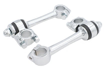 Load image into Gallery viewer, Chrome Replica 5-1/2 inch Flander Riser Set