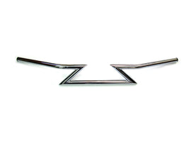 Chrome 4 inch Z Handlebars without Indents