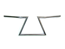 Load image into Gallery viewer, 10 inch Z Handlebars Chrome without Indents