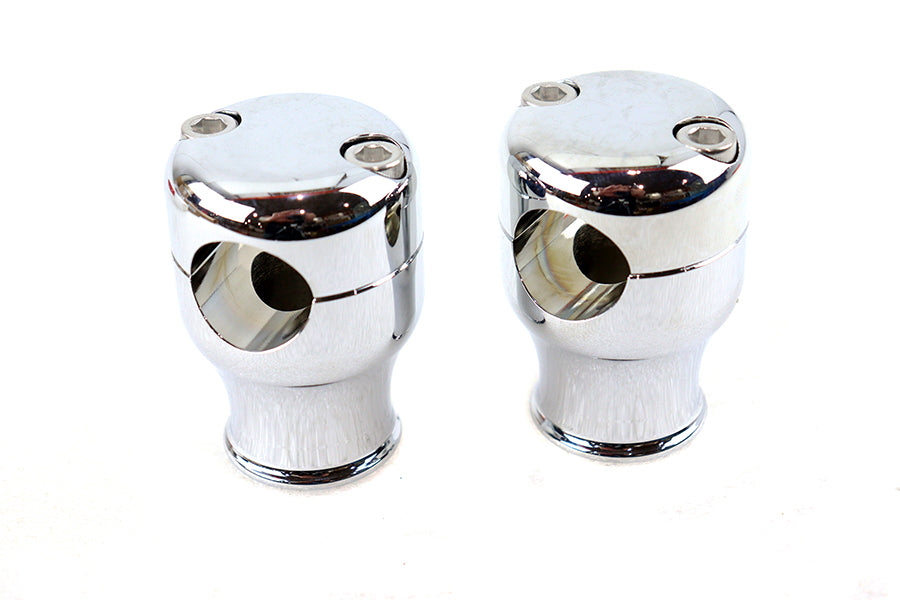 2 inch Glide Riser Set Chrome