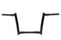 12 inch Ape Handlebar without Indents Black