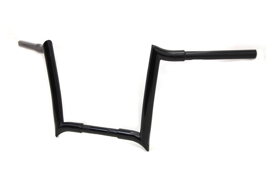 12 inch Ape Handlebar without Indents Black