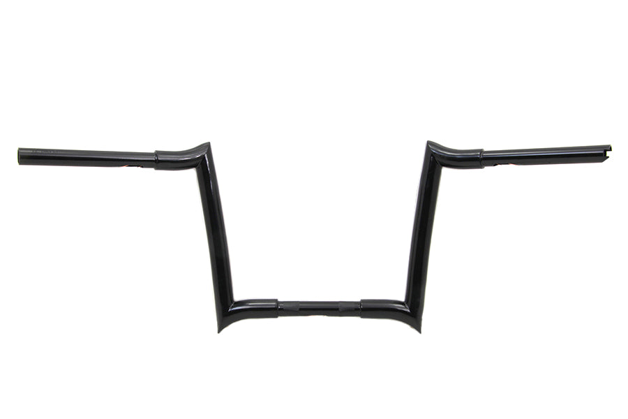 12 inch Ape Handlebar without Indents Black