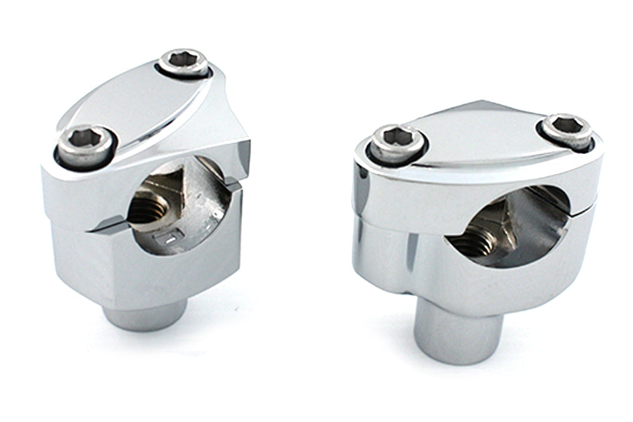 1-1/2 inch Riser Set Chrome