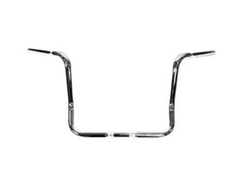 14 inch Dresser Ape Hanger Handlebar with Indents Chrome