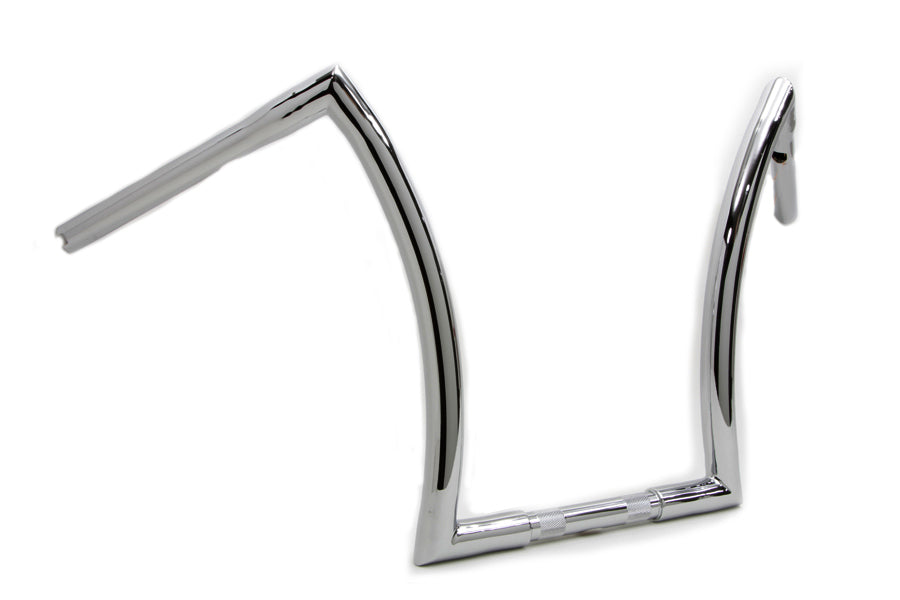 16 inch Z Handlebar with Indents Chrome