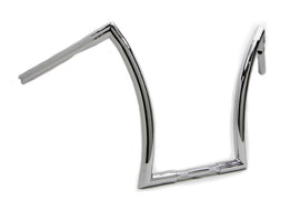 16 inch Z Handlebar with Indents Chrome