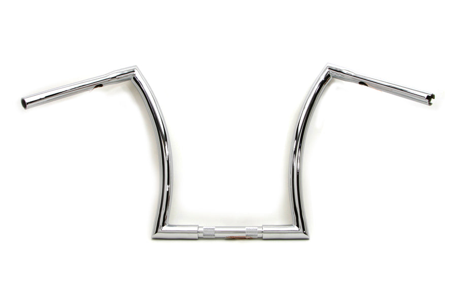 16 inch Z Handlebar with Indents Chrome