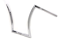 Load image into Gallery viewer, 16 inch Z Handlebar with Indents Chrome