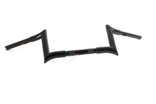 Load image into Gallery viewer, 8 inch Black Z-Bar Handlebar with Indents