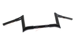 8 inch Black Z-Bar Handlebar with Indents