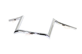 10 inch Chrome Z-Bar Handlebar with Indents