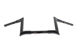 10 inch Black Z-Bar Handlebar with Indents