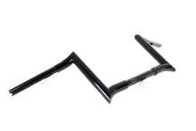 Load image into Gallery viewer, 10 inch Black Z-Bar Handlebar with Indents