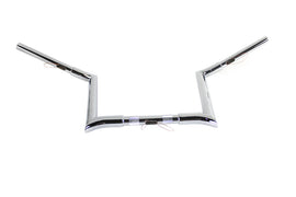 12 inch Chrome Z-Bar Handlebar with Indents