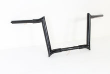 Load image into Gallery viewer, 12 inch Black Z-Bar Handlebar with Indents