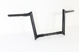 12 inch Black Z-Bar Handlebar with Indents