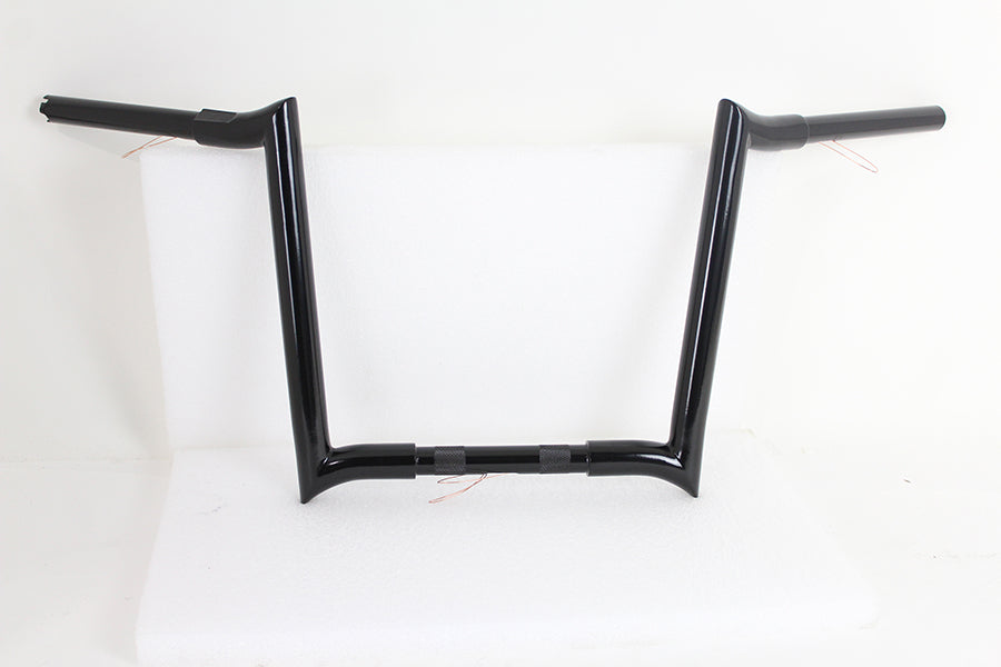 14 inch Black Z-Bar Handlebar with Indents
