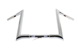 16 inch Chrome Z-Bar Handlebar with Indents