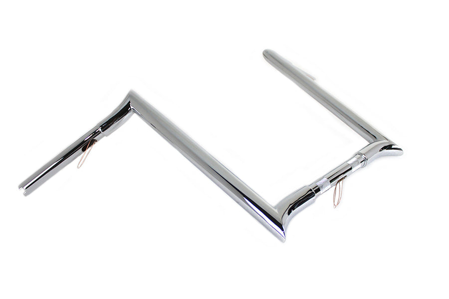 16 inch Chrome Z-Bar Handlebar with Indents