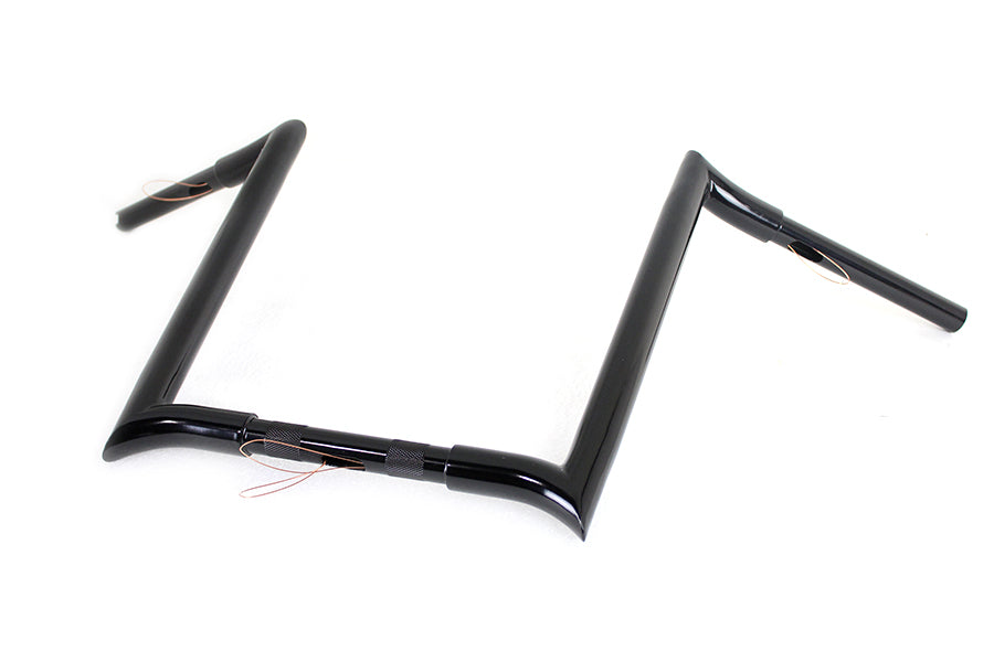 16 inch Black Z-Bar Handlebar with Indents