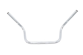OE 9.5 inch tall boy chrome handlebar control with sleek chrome finish, designed for motorcycle handlebars.