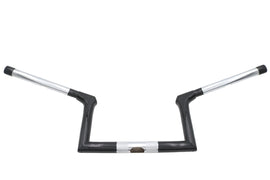 OE 8.3 inch Rise Z Handlebar Control in gloss black, featuring ergonomic design for motorcycle handlebars, model 25-1274a.