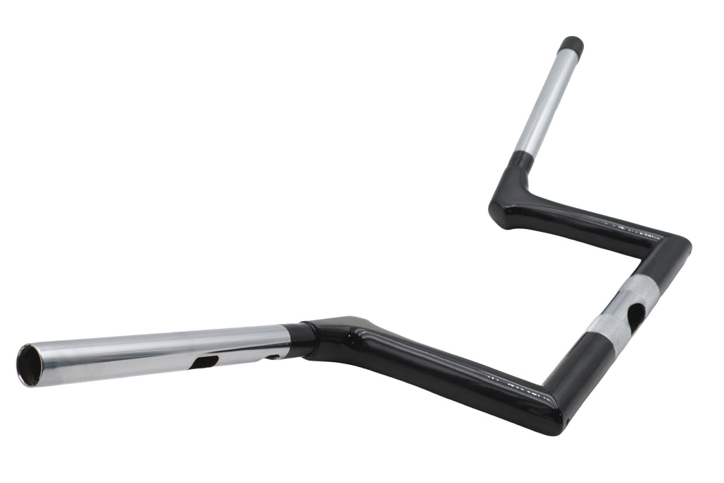OE 8.3 inch Rise Z Handlebar Gloss Black