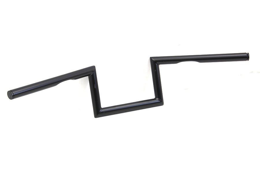 5-1/2 inch Z Handlebar with Indents Black