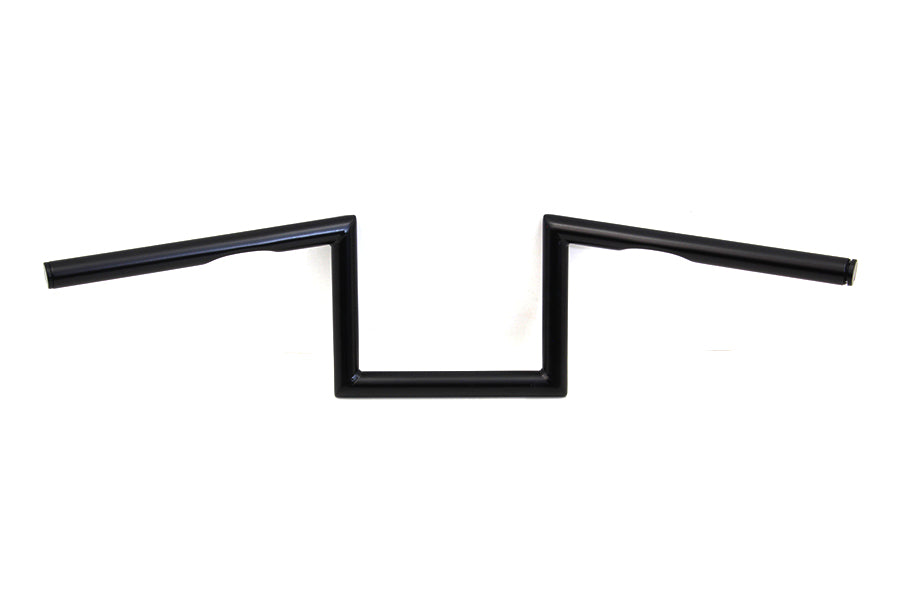 7 inch Z Handlebar with Indents Black