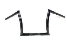 Load image into Gallery viewer, 12 inch Z Handlebar without Indents Black