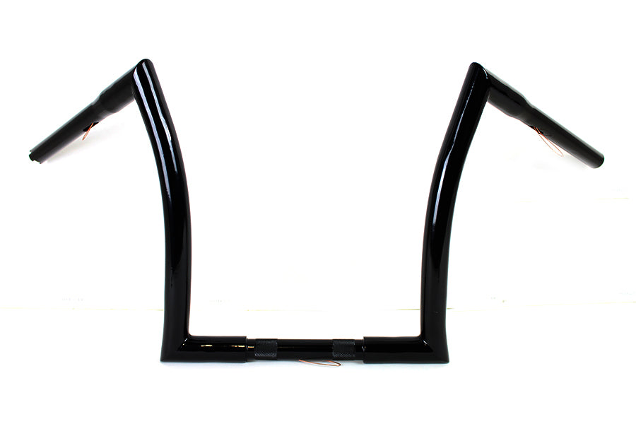 14 inch Z Handlebar without Indents Black