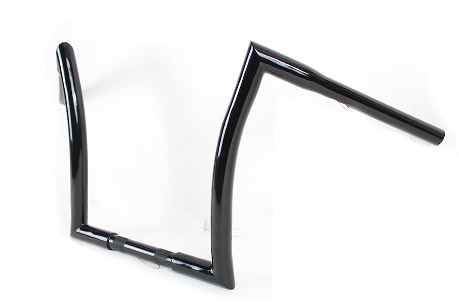 14 inch Z Handlebar without Indents Black