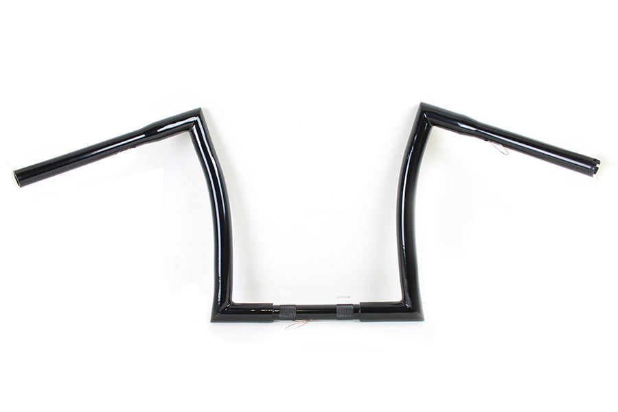 14 inch Z Handlebar without Indents Black