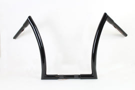 16 inch Z Handlebar with Indents Black