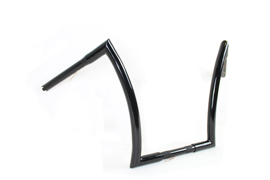 16 inch Z Handlebar with Indents Black
