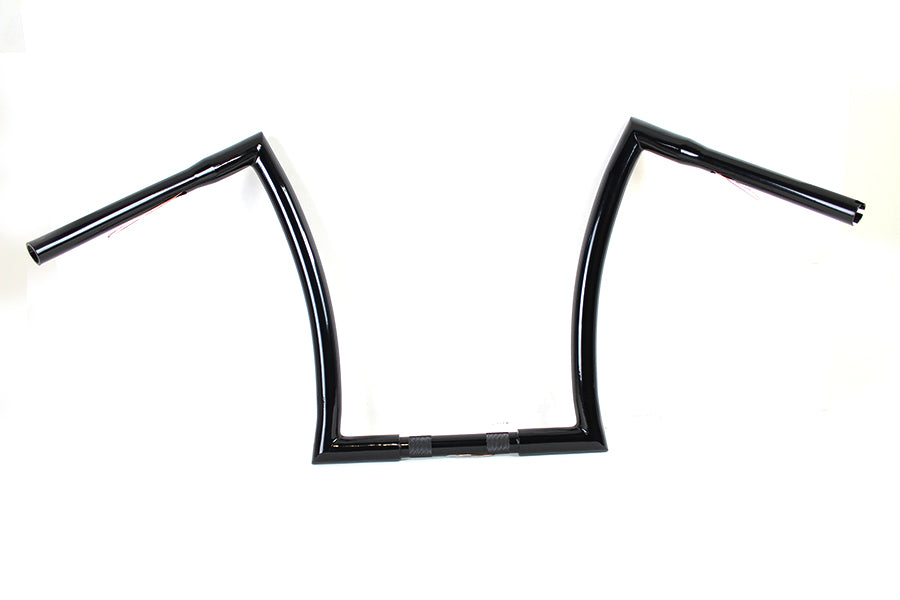 16 inch Z Handlebar with Indents Black