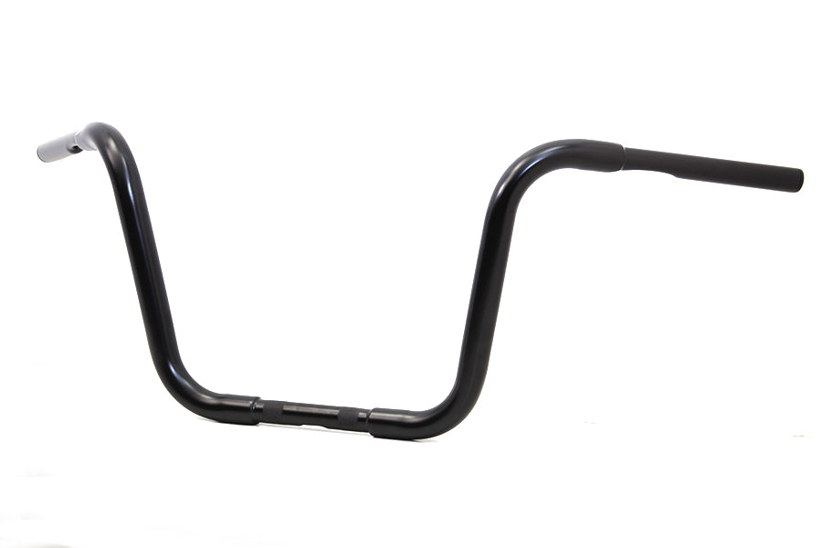 12 inch Buffalo Ape Hanger Handlebar with Indents Black