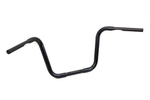 Load image into Gallery viewer, 12 inch Buffalo Ape Hanger Handlebar with Indents Black