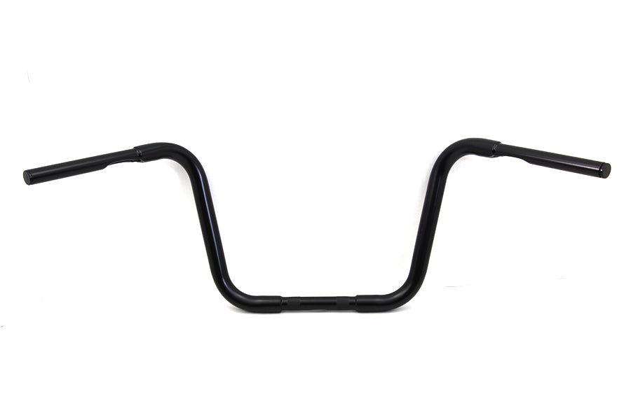 12 inch Buffalo Ape Hanger Handlebar with Indents Black