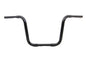 12-1/2 inch Buffalo Ape Hanger Handlebar with Indents Black