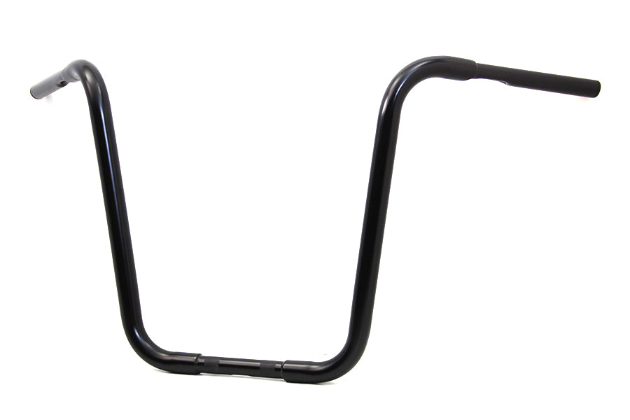 18 inch Buffalo Ape Hanger Handlebar with Indents Black