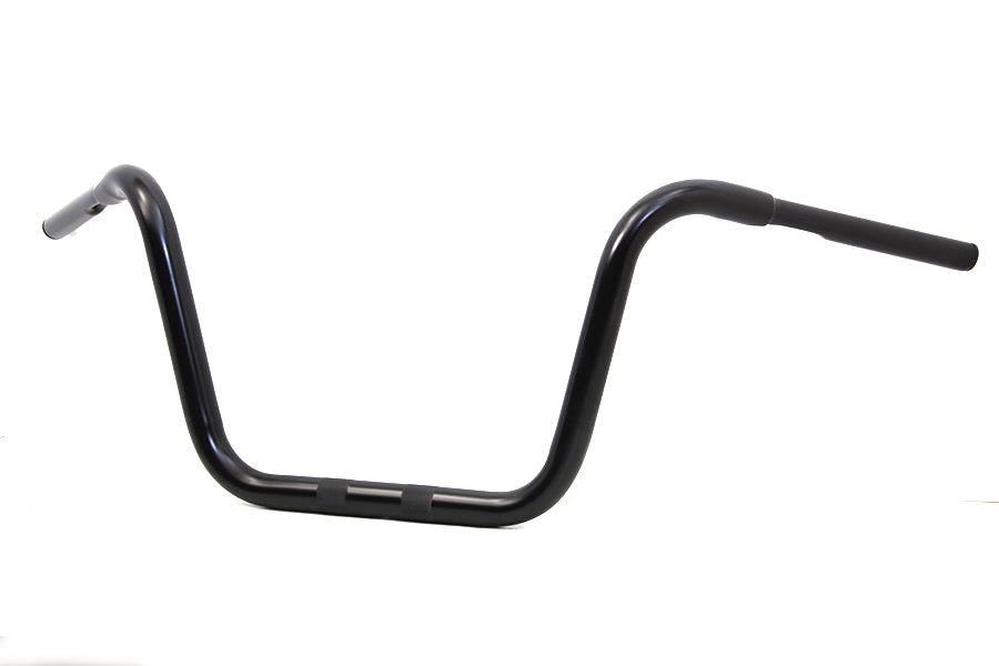 12 inch Rhino Ape Hanger Handlebar with Indents Black