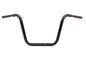 14-1/2 inch Rhino Ape Hanger Handlebar with Indents Black