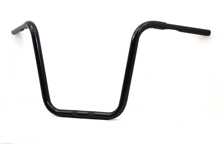 15-1/2 inch Rhino Ape Hanger Handlebar with Indents Black