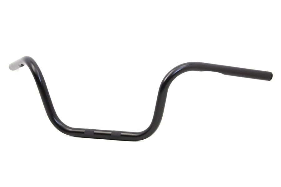 8 inch Ape Hanger Handlebar with Indents Black