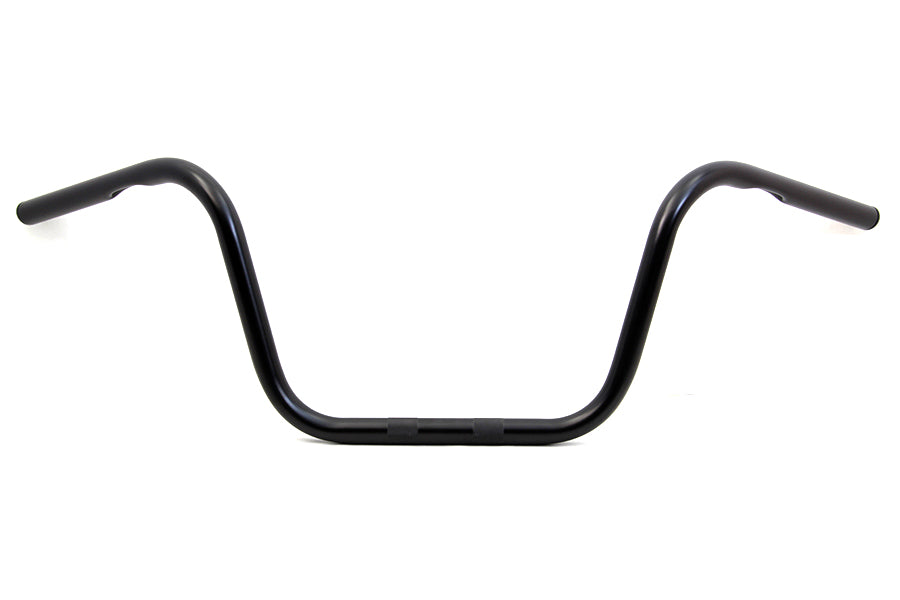 10 inch Black Ape Hanger Handlebar with Indents