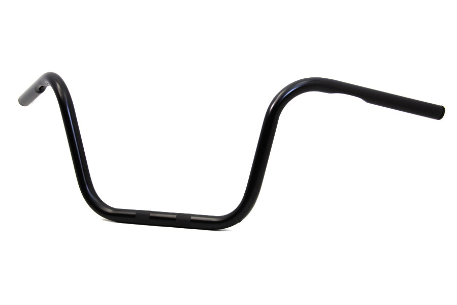 10 inch Black Ape Hanger Handlebar with Indents